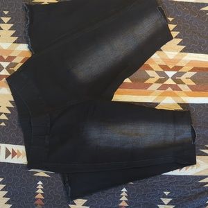 Black Bell Bottom Jeans